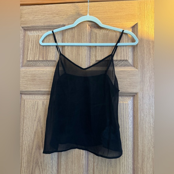 NWT The Kooples Black and Multicolor Blouse and Cami - Picture 3 of 8